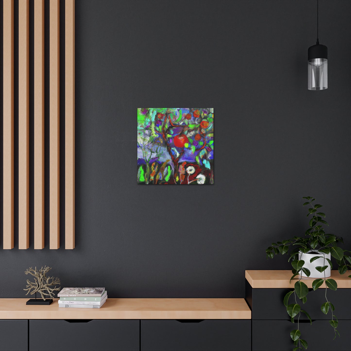 "Apple Tree Abstraction" - Canvas