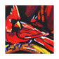 "Cardinal Obeys Nature" - Canvas