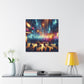 Resonating Rhythmic Revelry - Canvas