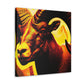 "Bighorn Deco Brilliance" - Canvas