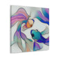 "Guppy in Art Nouveau" - Canvas