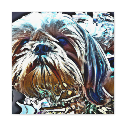 "Shih Tzu's Dreamscape" - Canvas