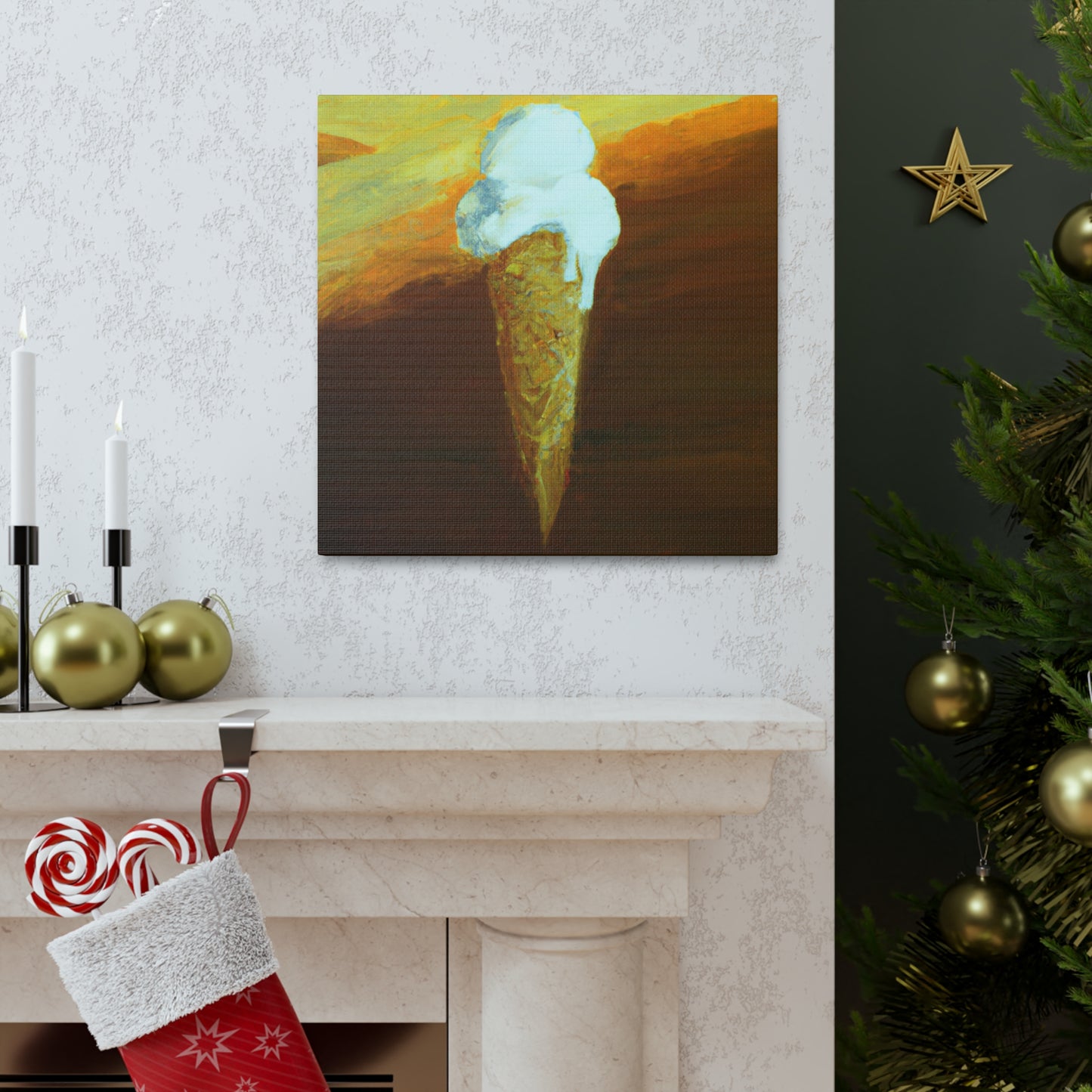 "Cone of Summer Joy" - Canvas