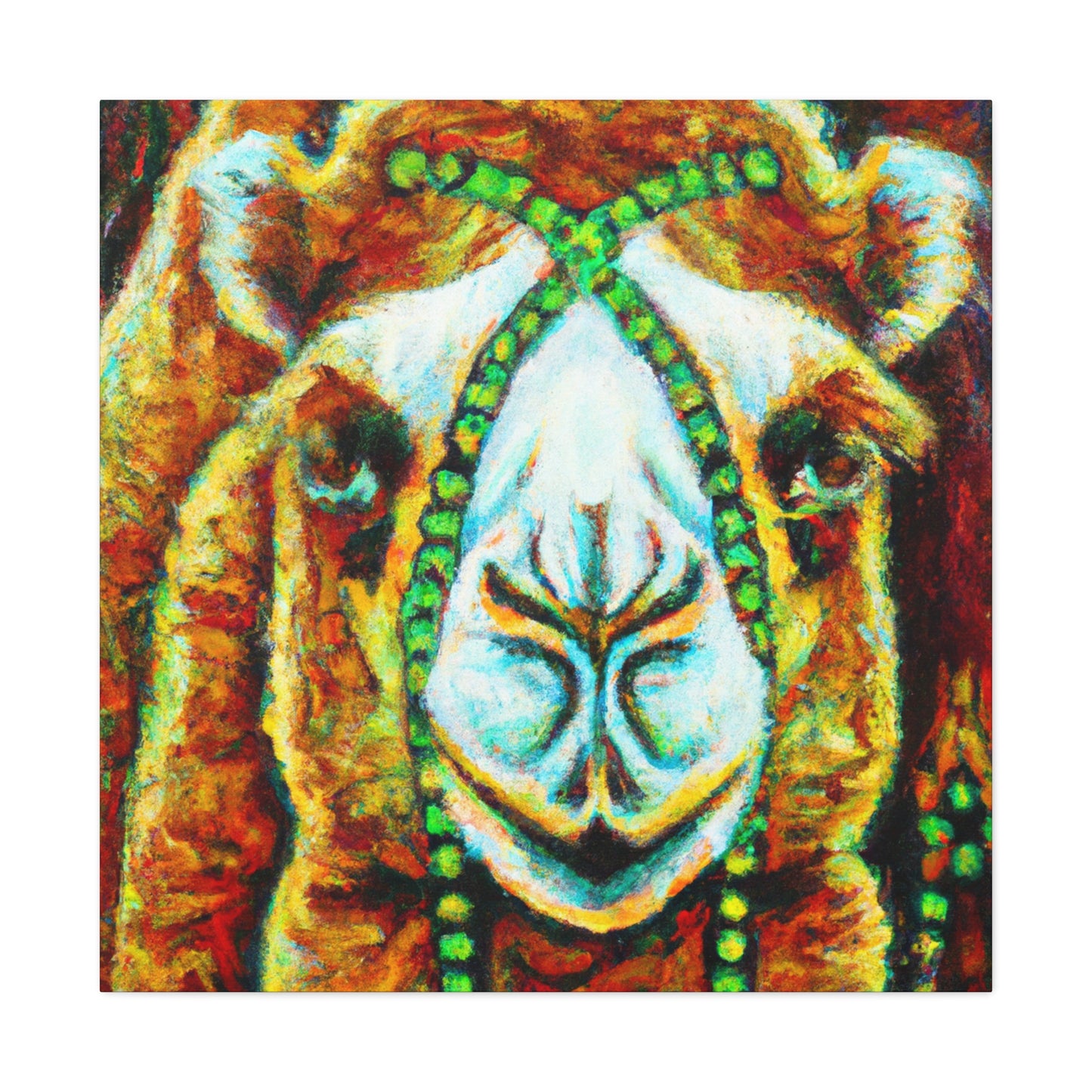 "Bactrian Camel Impressionism" - Canvas