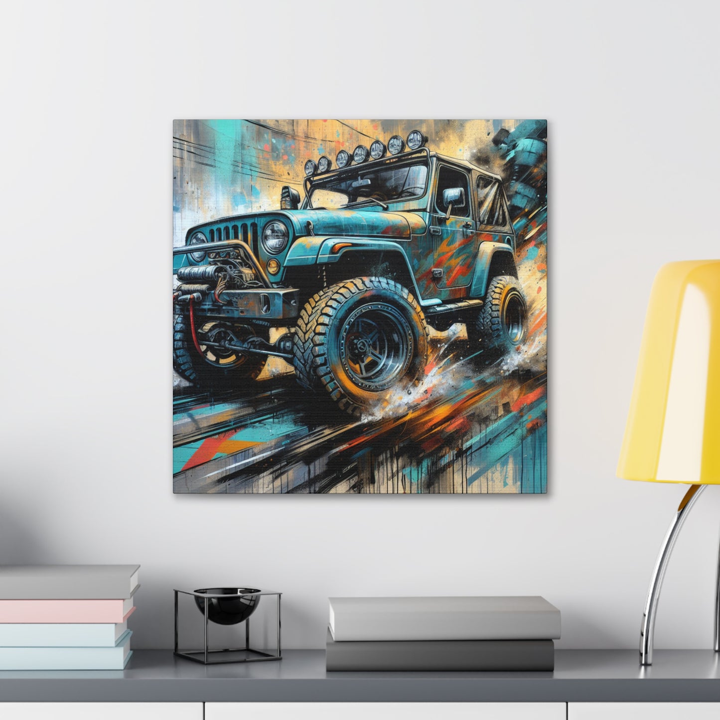 "Urban Jungle Adventure" - Canvas