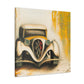 "Automobile in Art Nouveau" - Canvas