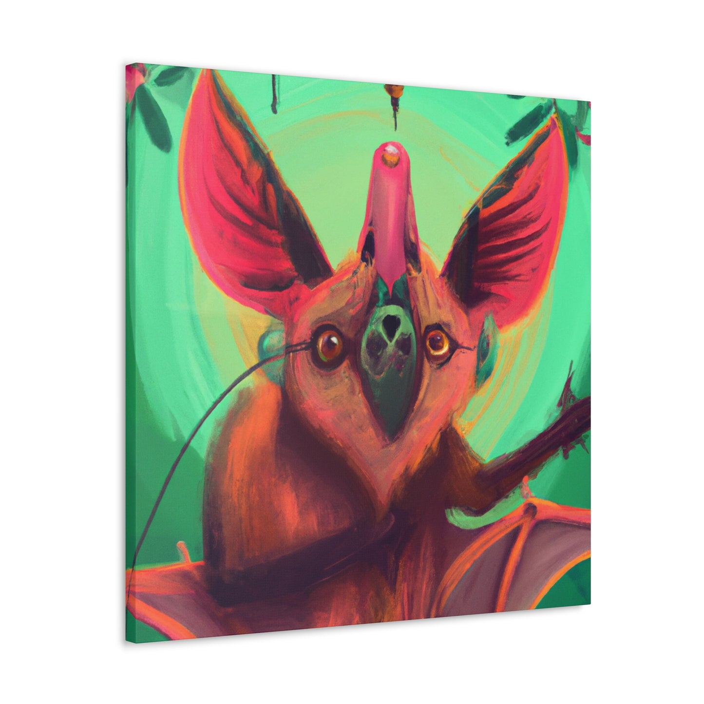 "Indian Flying Fox Soar" - Canvas