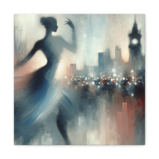 Ethereal Rhythmic Motion - Canvas