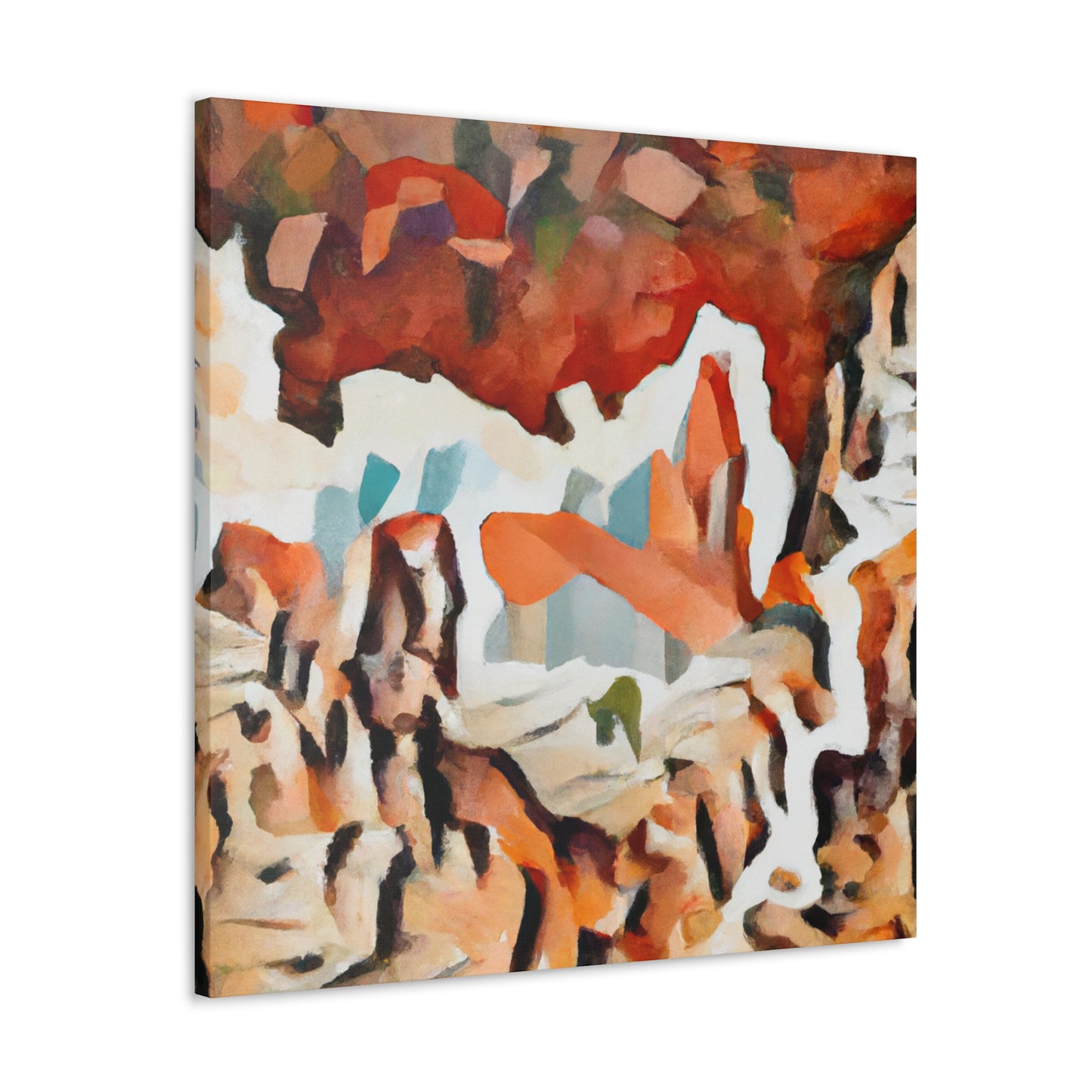 "Canyon in Impressionism" - Canvas