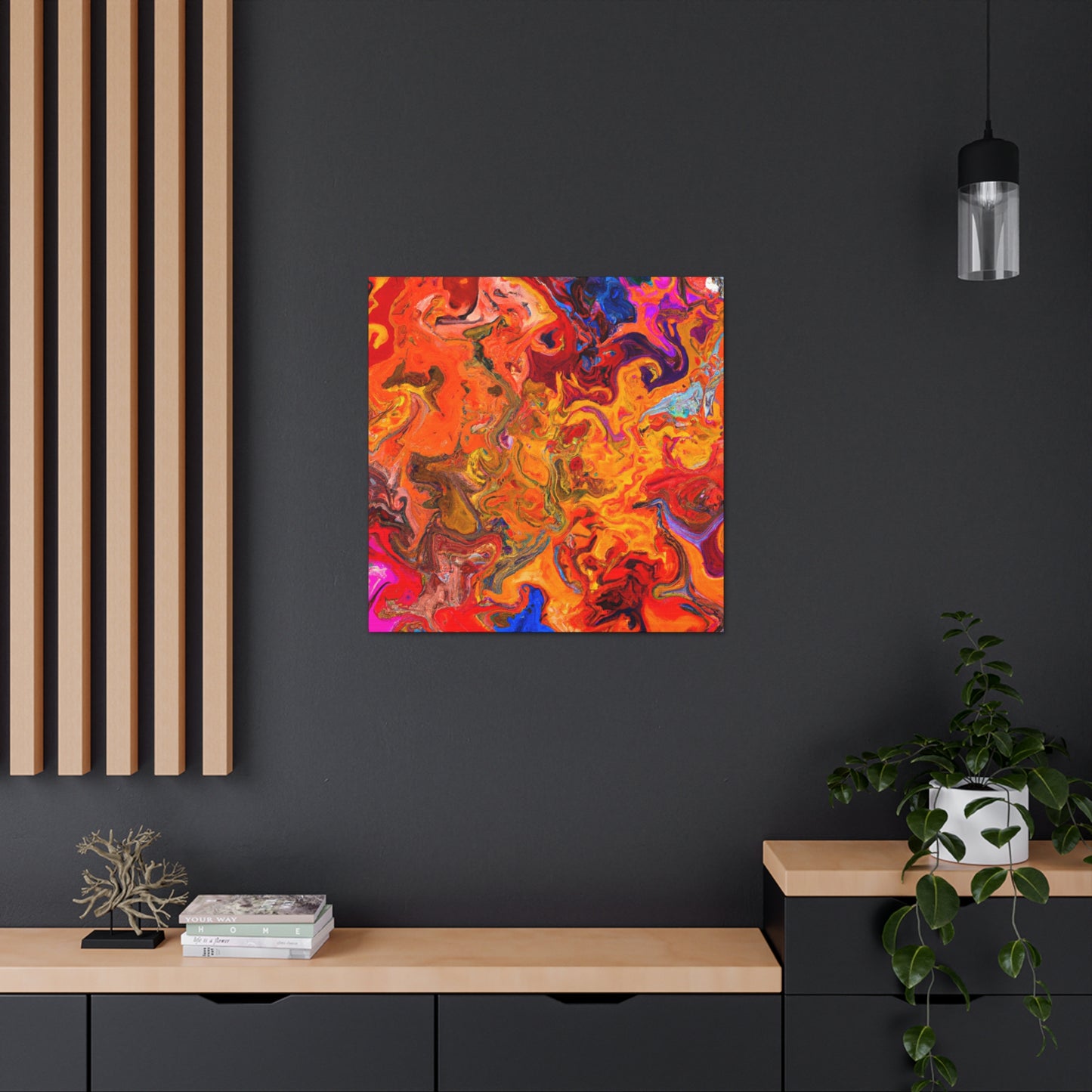 "Brilliant Burst of Hope" - Canvas