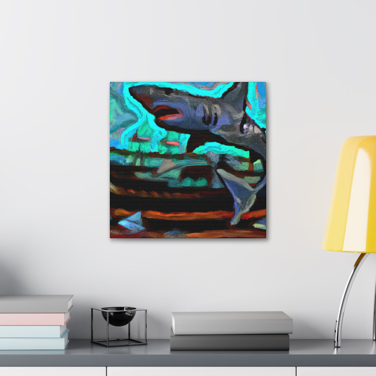 Shark of Dreamscape - Canvas