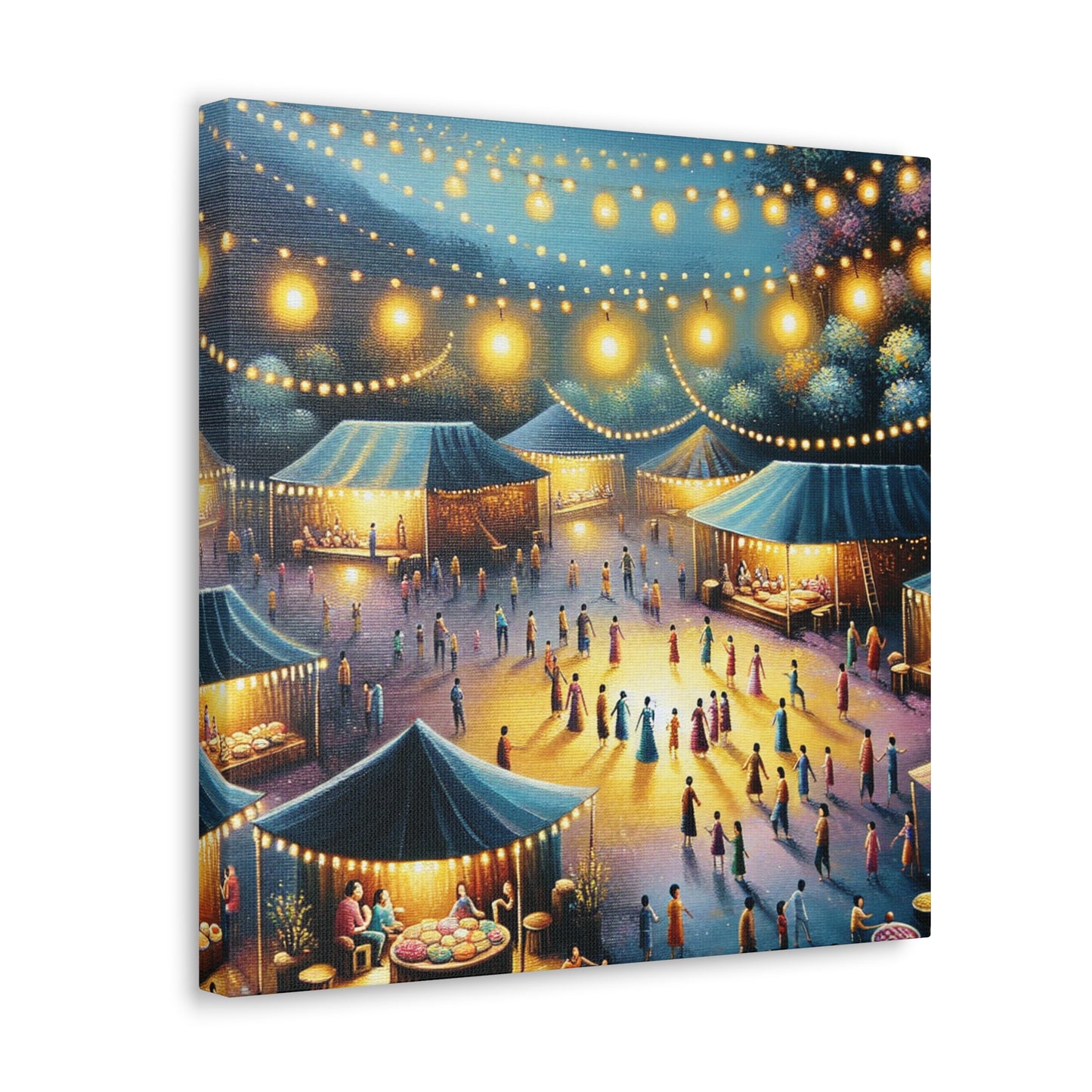 Festive Reverie of Yore - Canvas