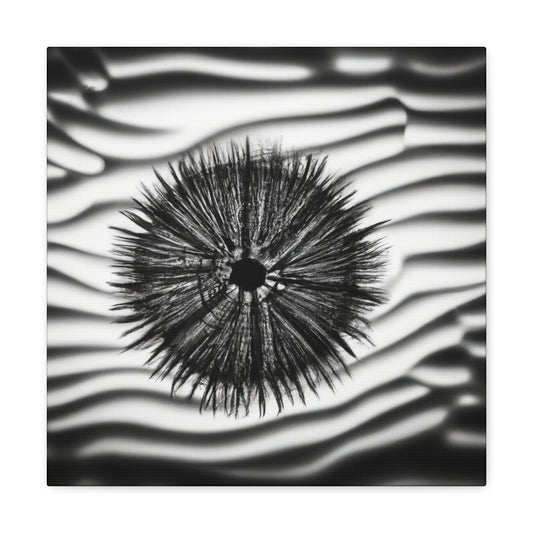 "Sea Urchin Art Deco." - Canvas