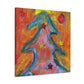 Christmas Tree Wonderment - Canvas