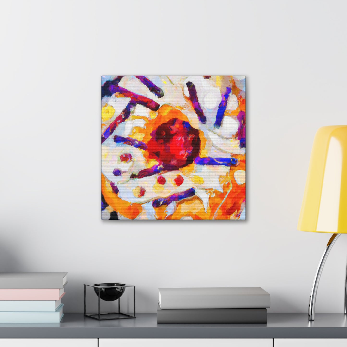 "Doughnut Abstract Harmony" - Canvas