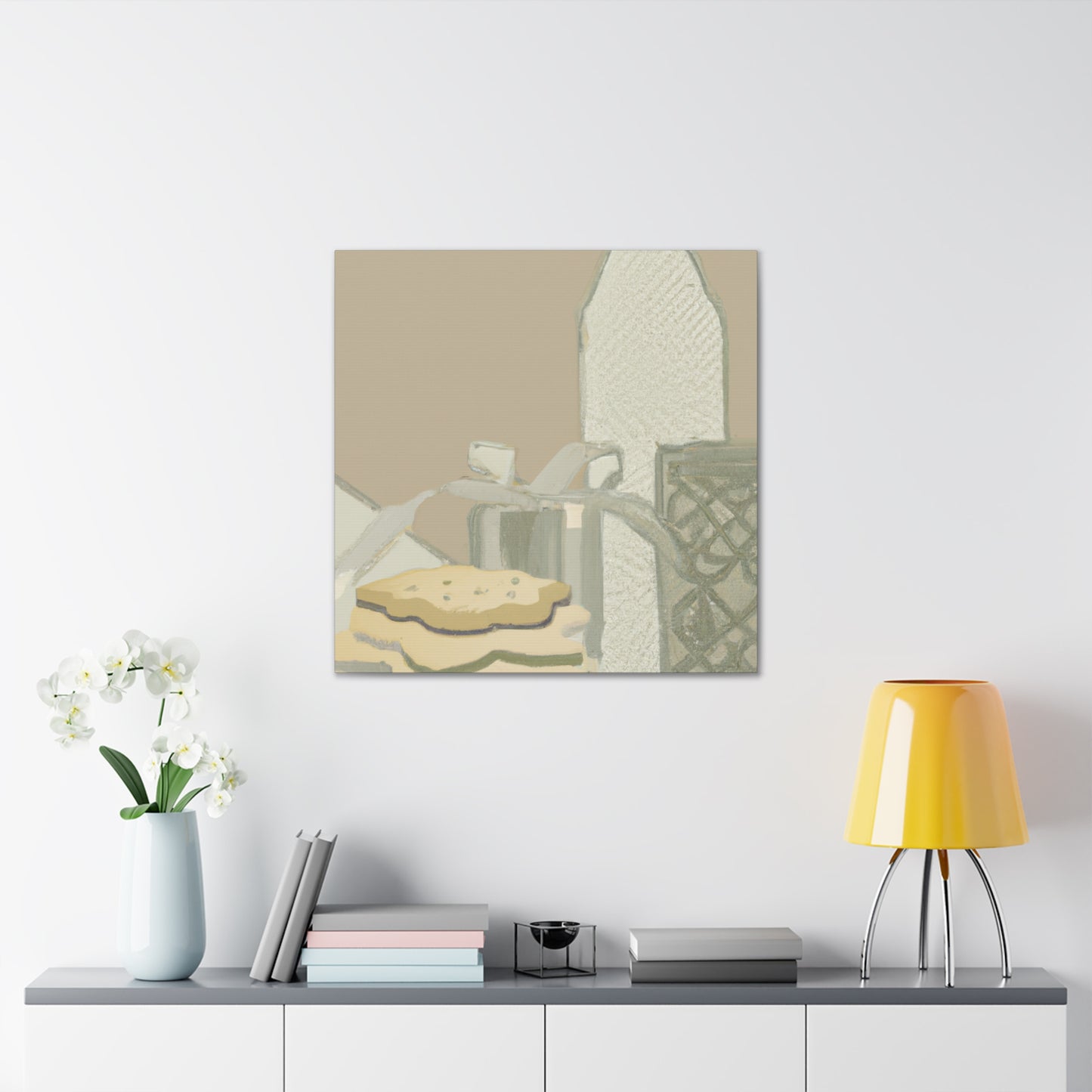 Milk and Cookies Delight - Canvas