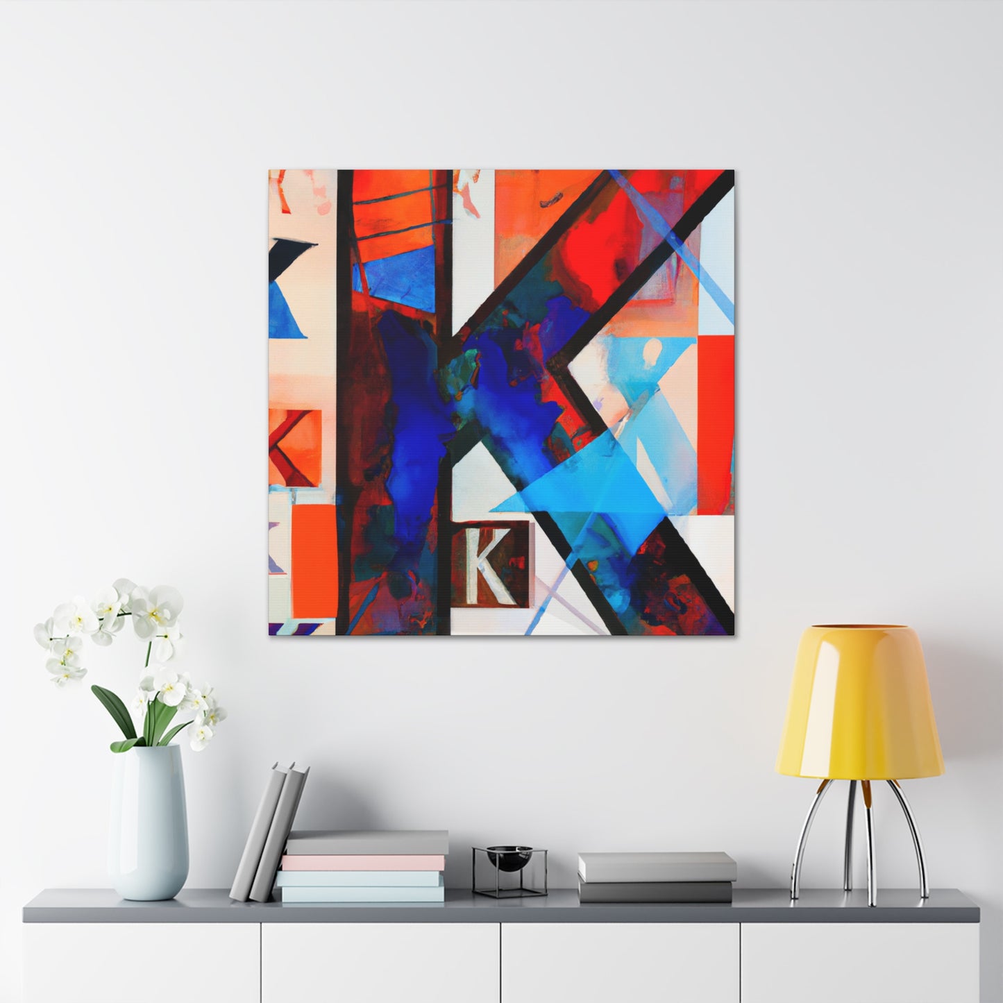 K's Radiant Silhouette - Canvas