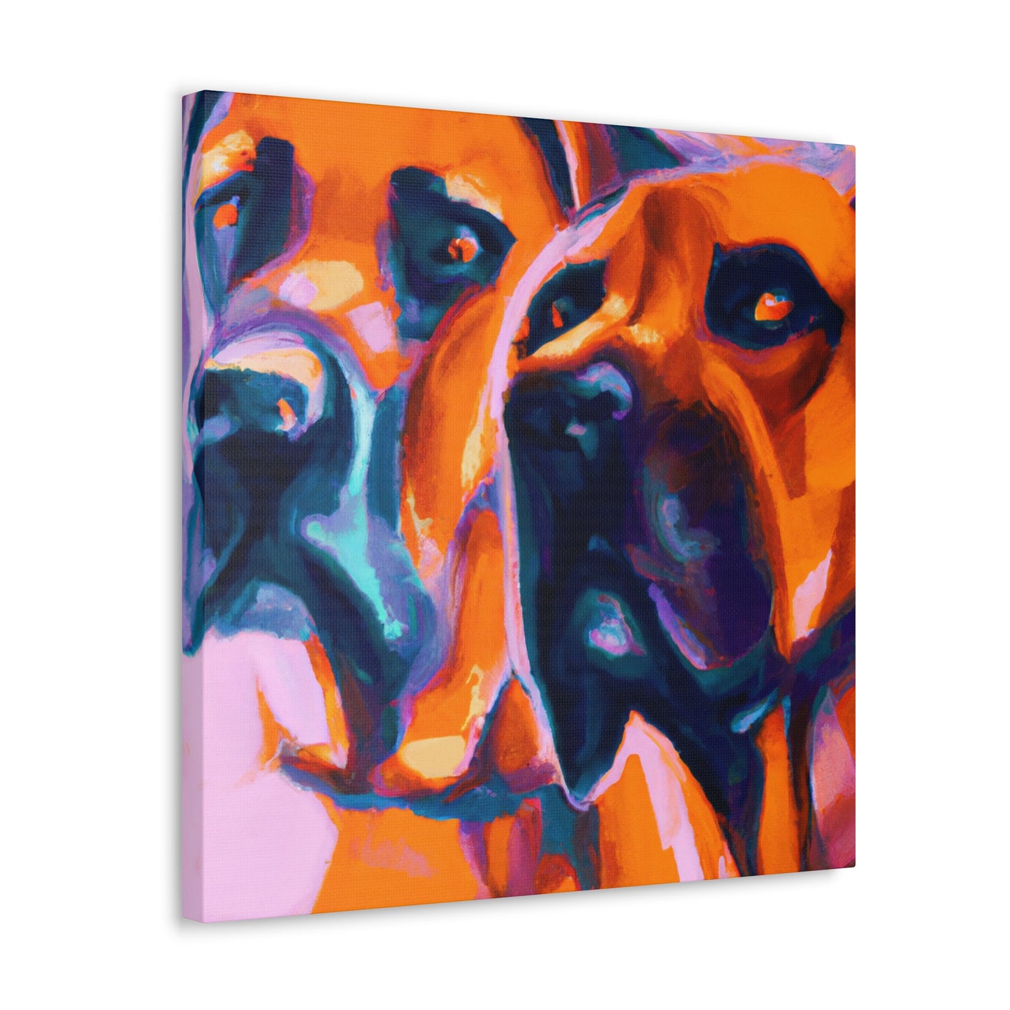 Ridgeback in Expressionism - Canvas