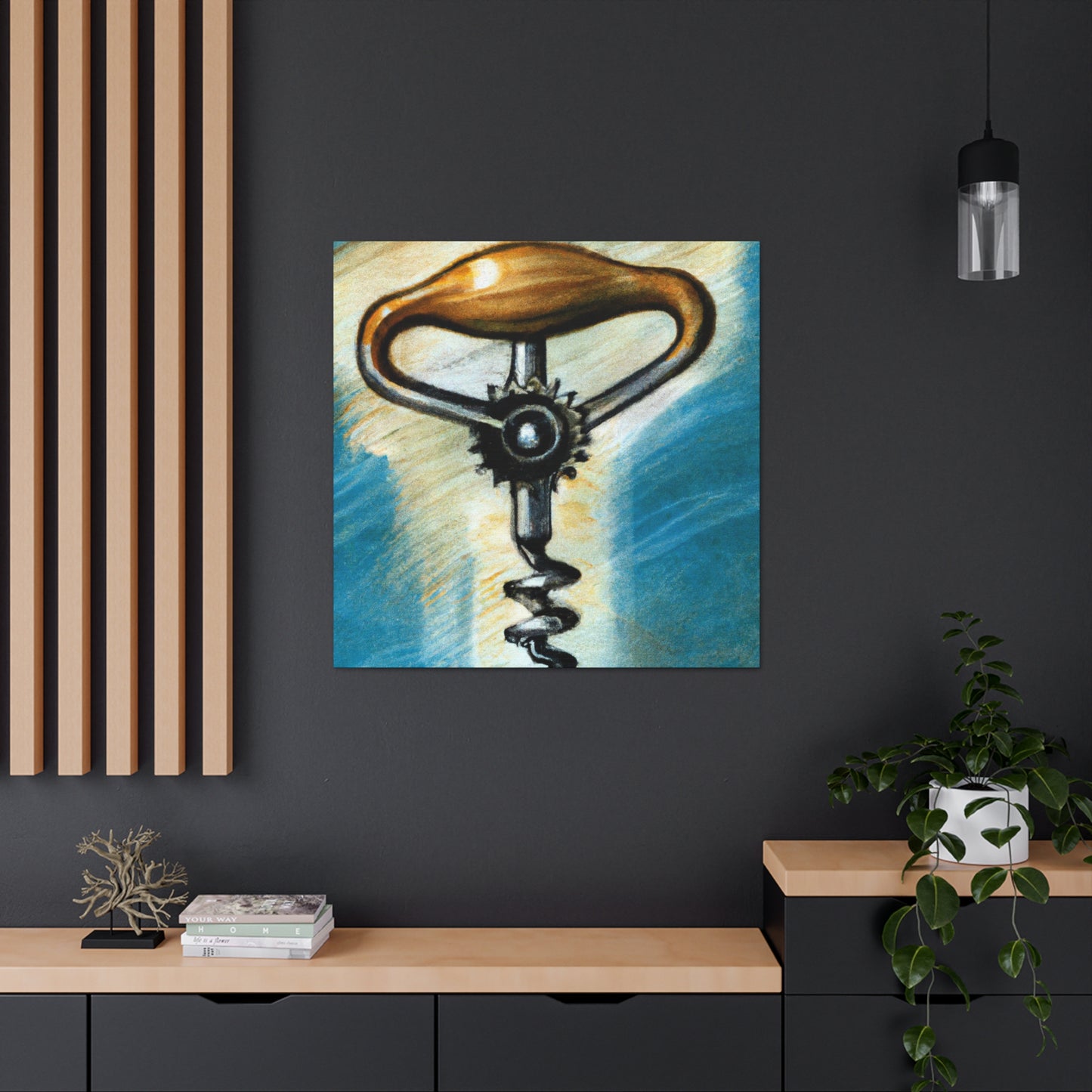 Corkscrew Steampunk Dream - Canvas