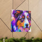 Australian Shepherd Reflection - Canvas