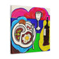 Dinner Table Delight - Canvas