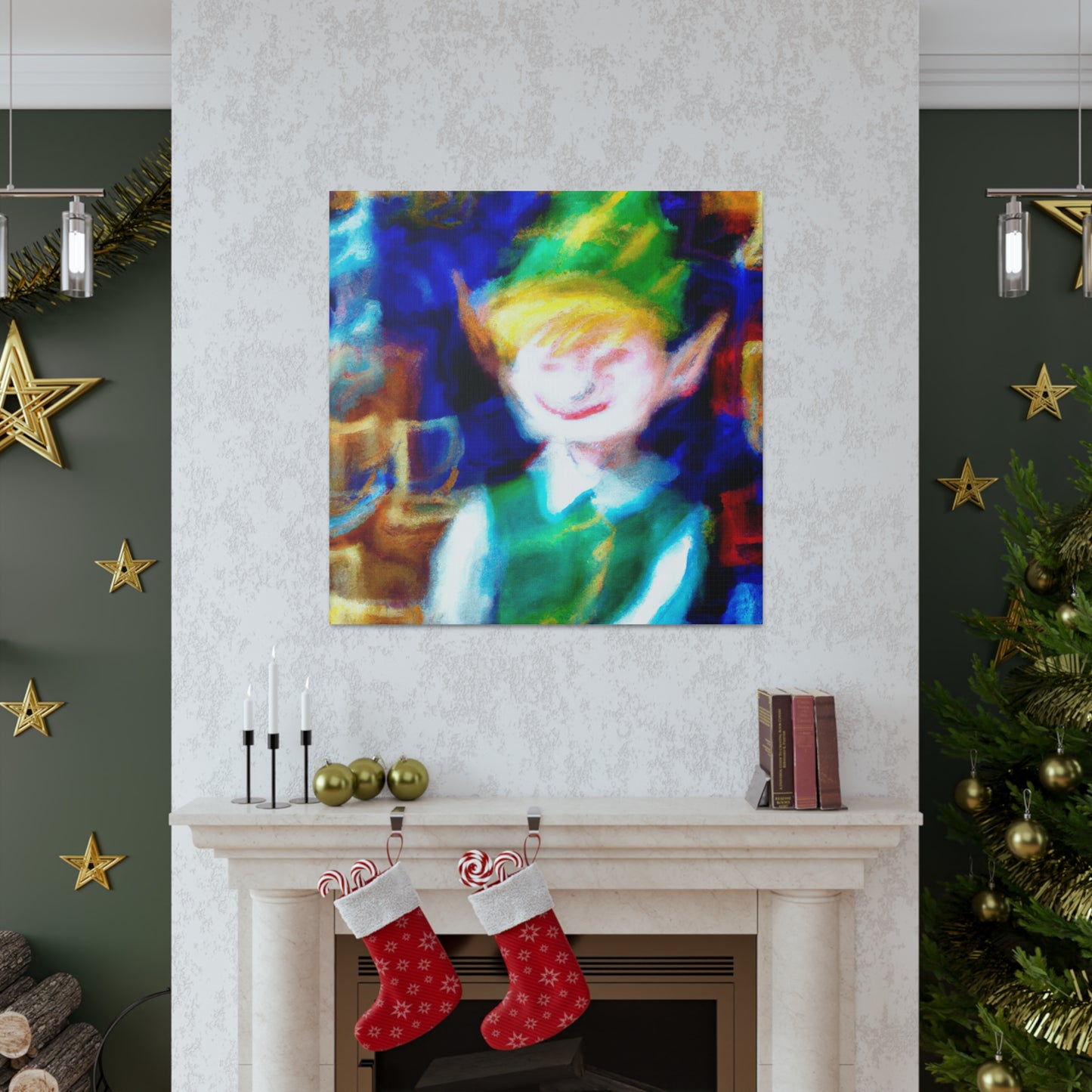 "Elf In A Dreamscape" - Canvas