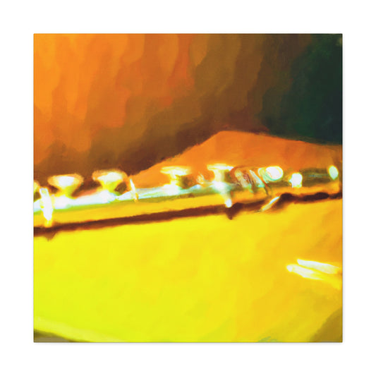 The Flute's Melodies - Canvas
