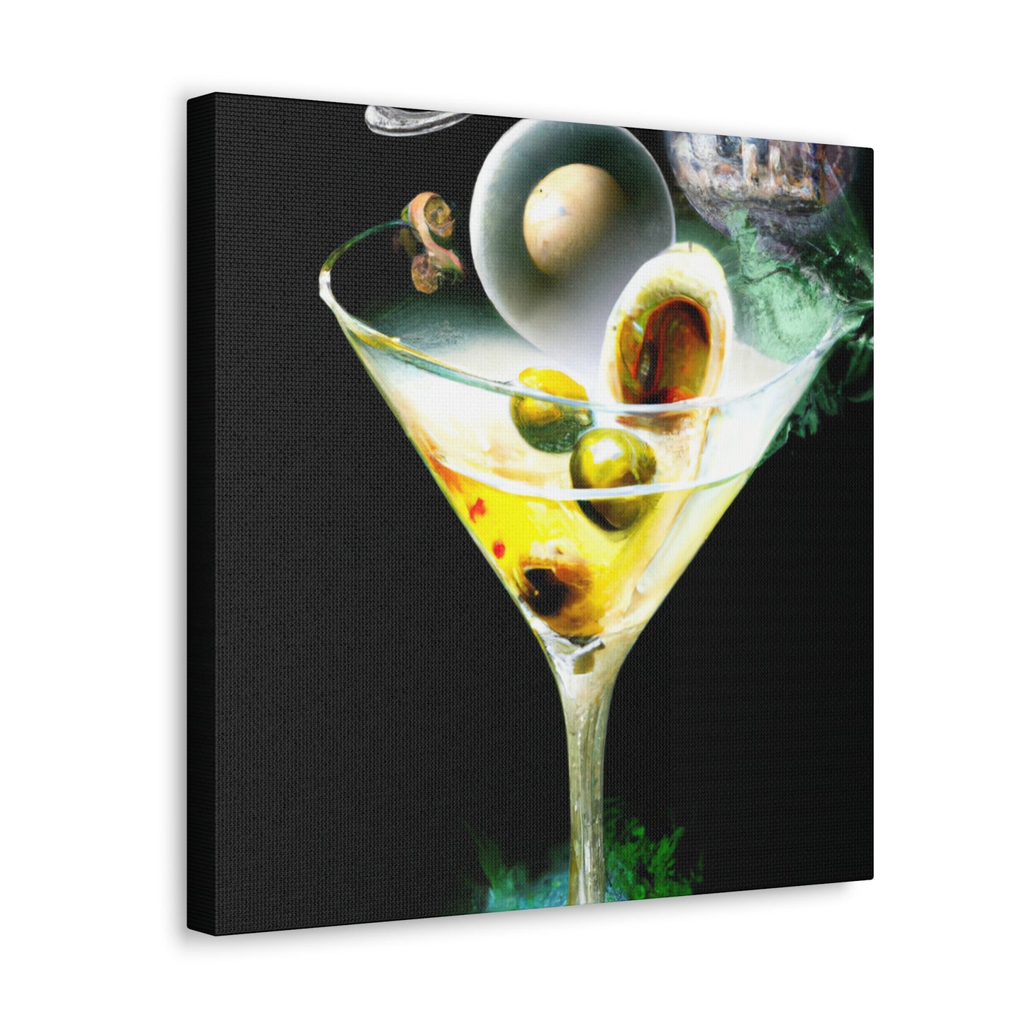 Martini in Renaissance Snow - Canvas