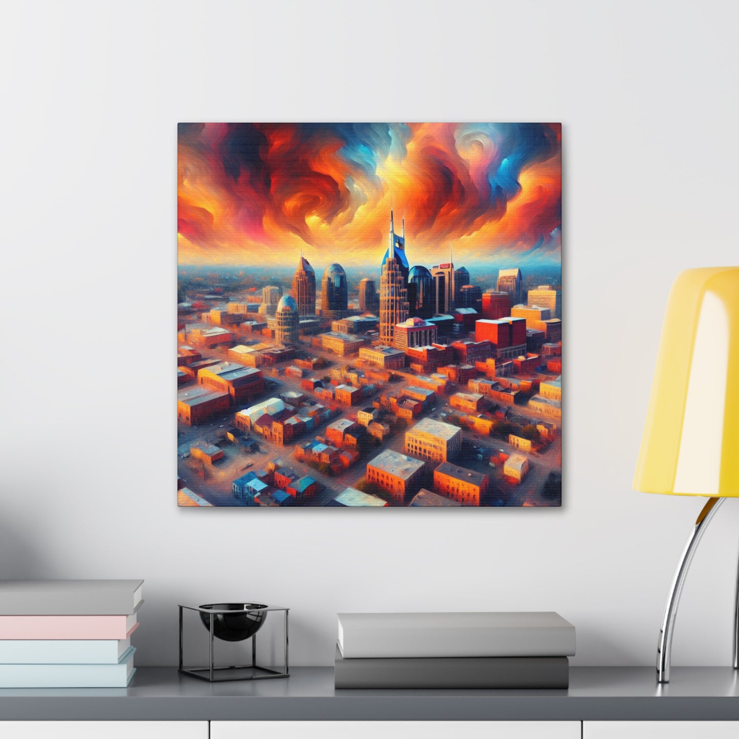 "Nashville's Dreamscape Enigma" - Canvas