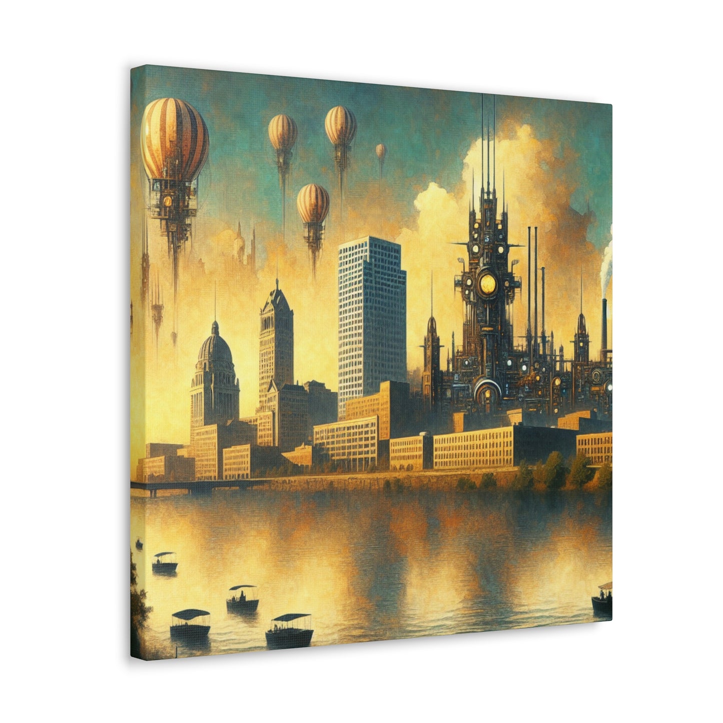 "Mechanical Marvels of Milwaukee" - Canvas