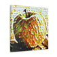 "Apple in Post-Impressionism" - Canvas