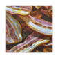 "Sizzling Bacon Realism" - Canvas