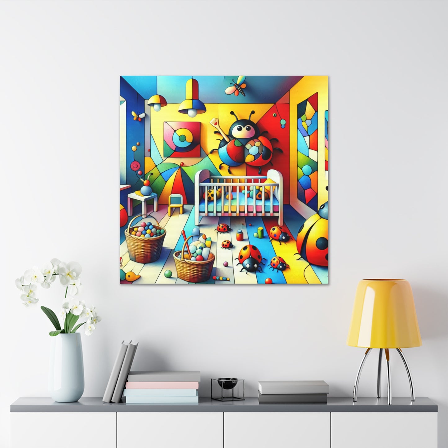 "Bewitched Blooming Garden" - Canvas