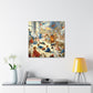 Whimsical Journey in Motion - Canvas