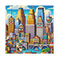 Cityscape Symphony Minneapolis - Canvas