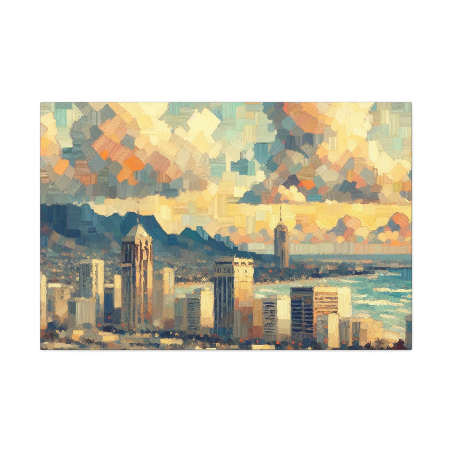 "Hues of Hawaiian Paradise" - Canvas