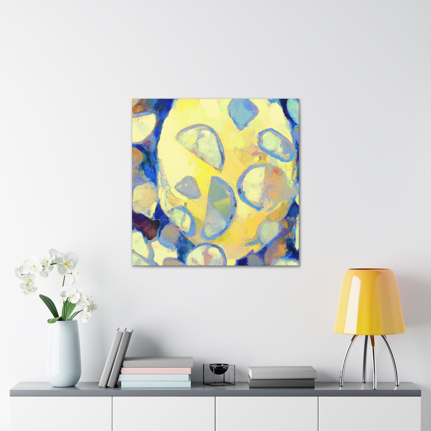 Lemon Sunrise Fauvism - Canvas