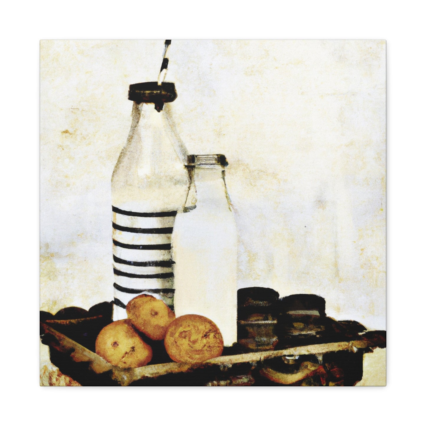 Milk & Cookies Steampunk - Canvas