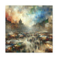 Nocturnal Bazaars Abound - Canvas