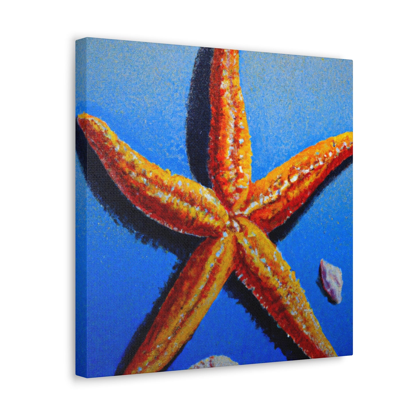 "Starfish Under Moonlight" - Canvas