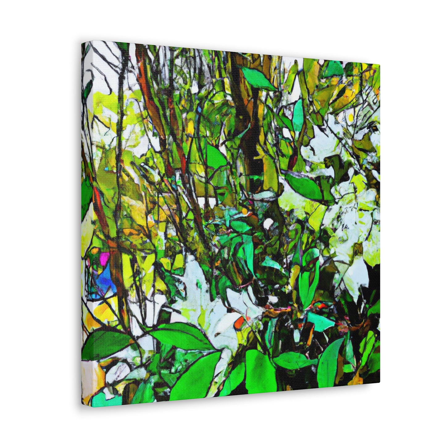 "Gardenia in Abstraction" - Canvas