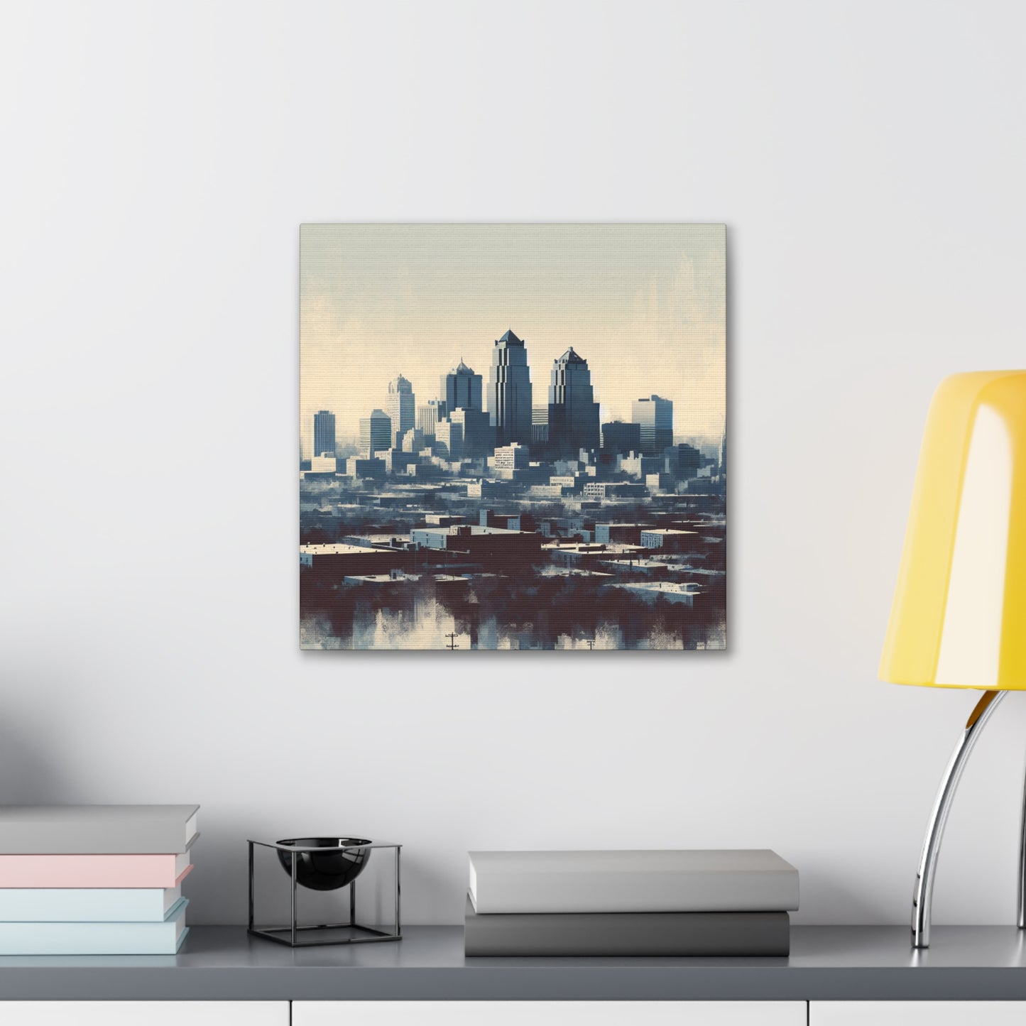 "Urban Tapestry: Kansas City" - Canvas