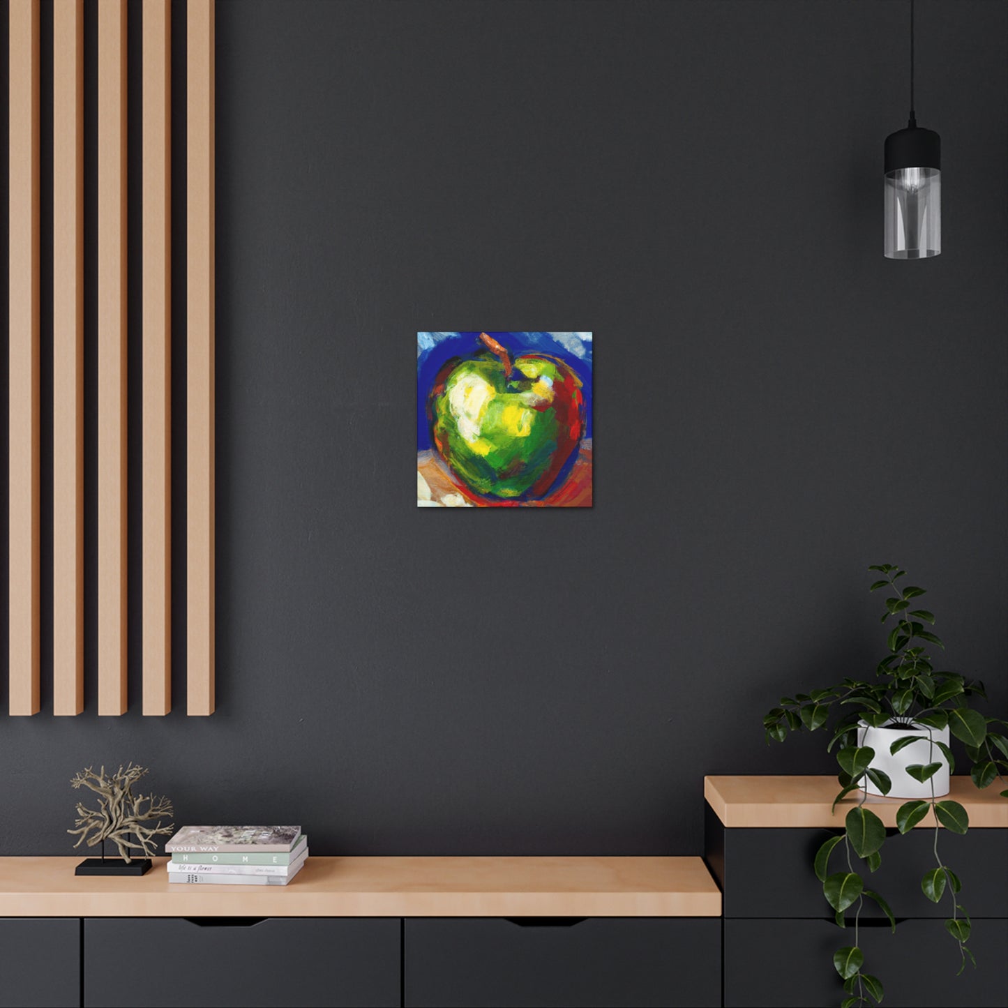 "Apple's Expressionistic Dream" - Canvas