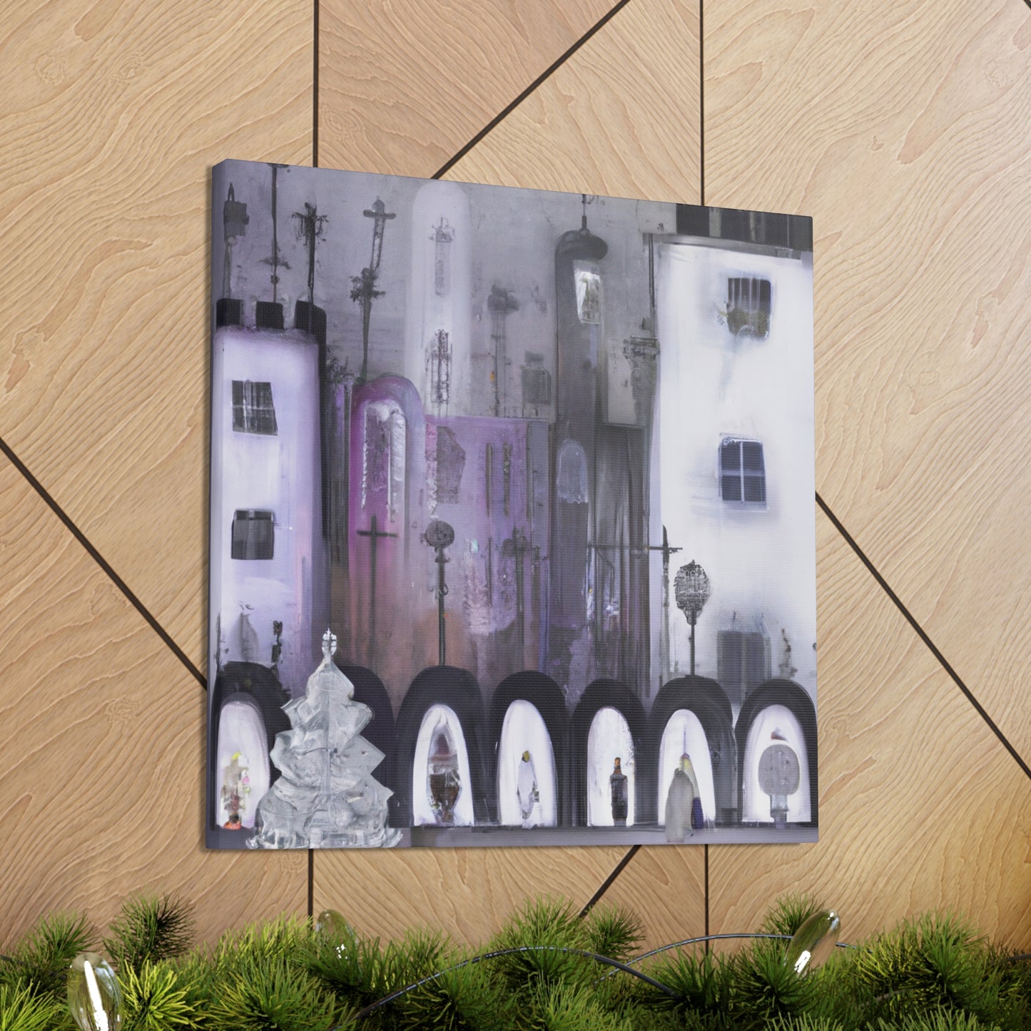 City Square Dreamscape - Canvas