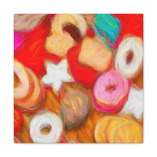 "Cookie Fauvism Fantasy" - Canvas