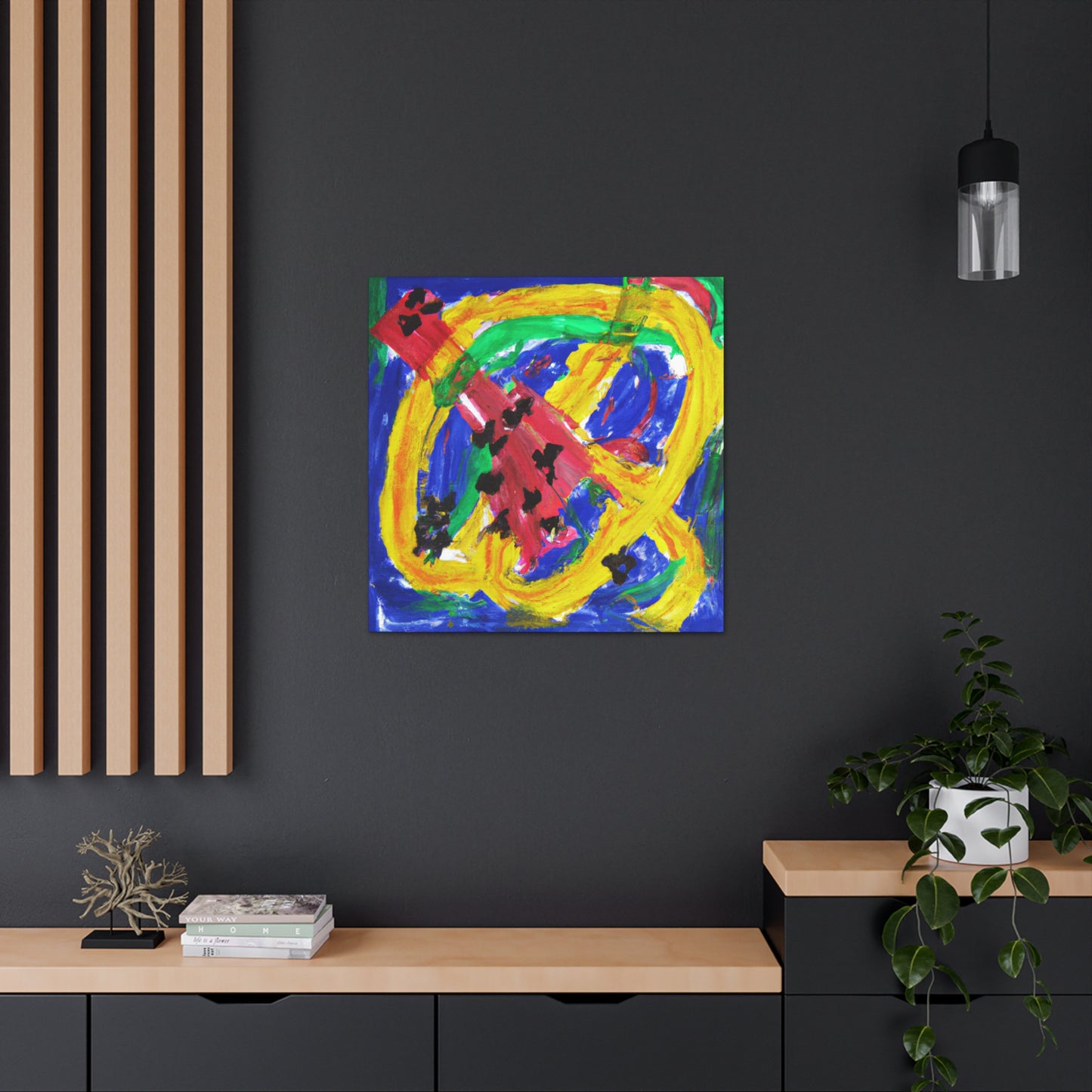 "Colorful Soul Unleashed" - Canvas