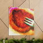 Steak on a Plate - Canvas