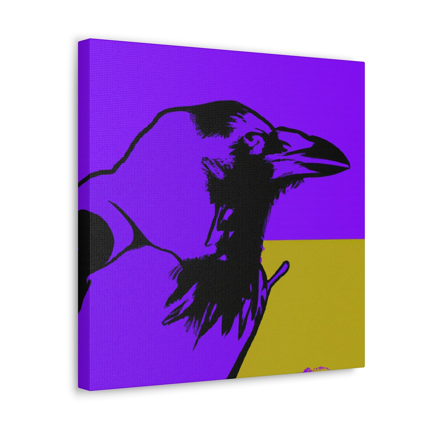 American Crow Pop Art - Canvas