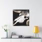 Cow Skull Regal Splendor - Canvas