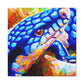 Blue Skink Impression - Canvas